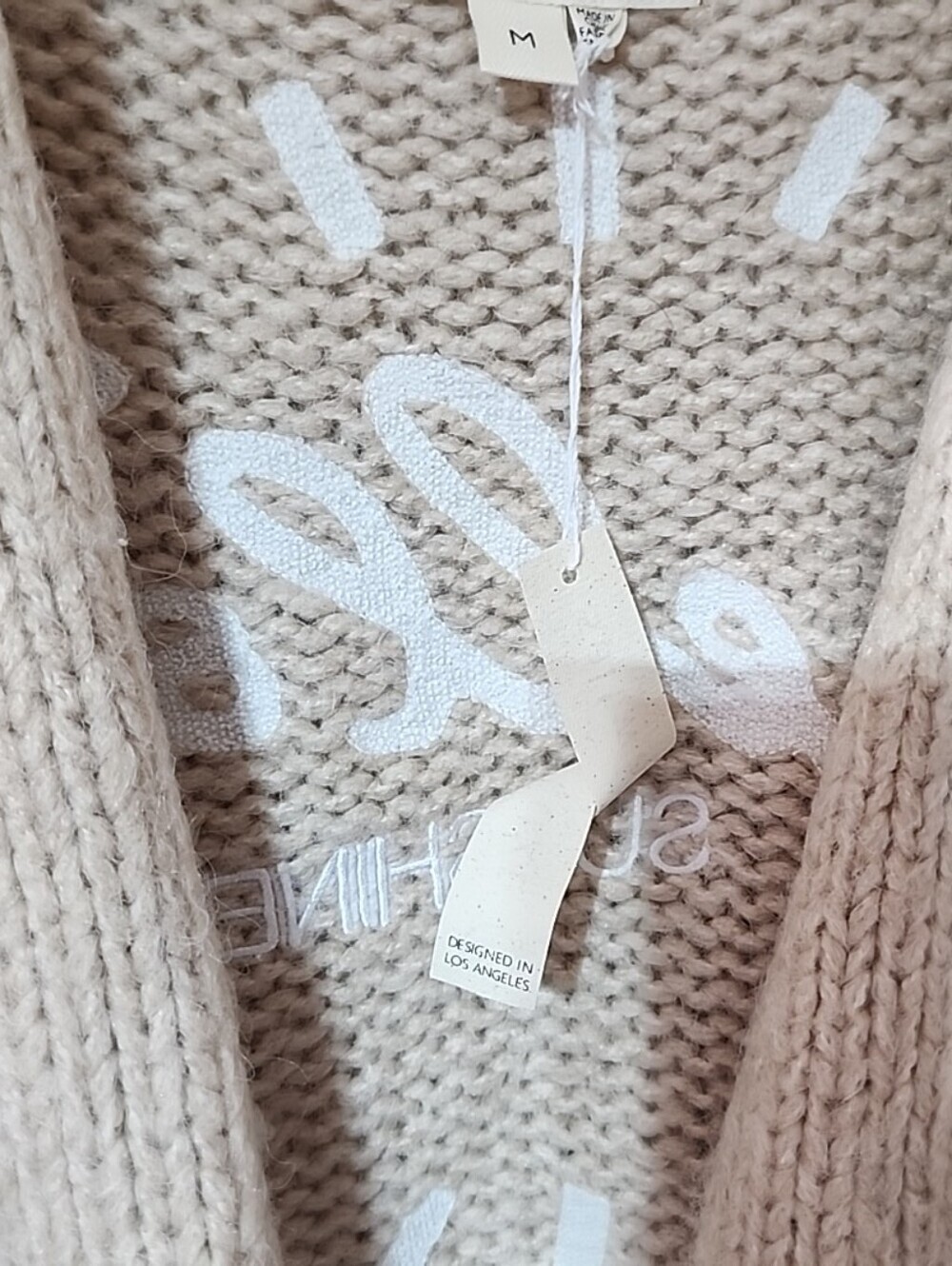 Saltwater Luxe Sweater Cardigan. Nwt..Medium - Picture 6 of 6
